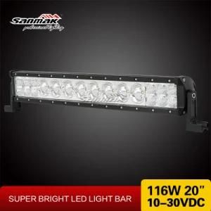 Single Row 116 Watt LED Light Bar for Truck