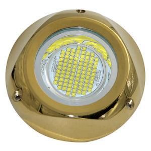 200W Mounted Surface LED Underwater Light for Pool with Bronze Made
