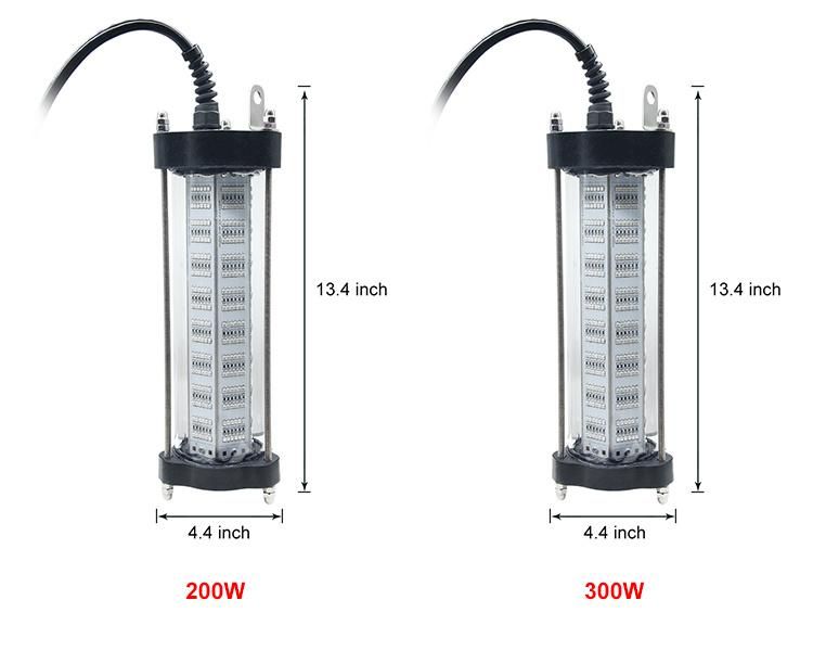 6000W High Efficiency IP68 Lure Attracting Underwater LED Fishing Light
