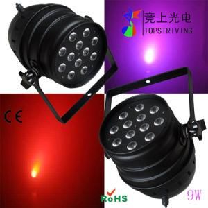 12*Three in One RGB 9W High Mcd LEDs/ LED Stage Lighting