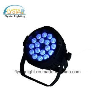 High Quality 18X15W Outdoor Waterproof RGBW UV Slim PAR Light