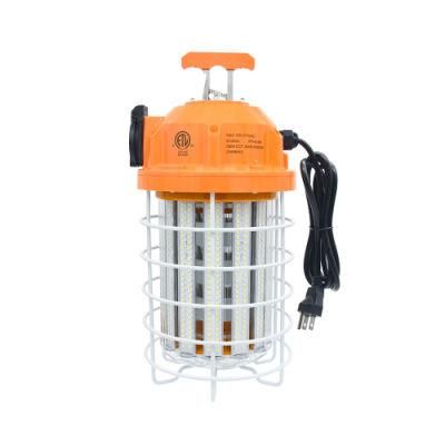 150W 5000K Portable LED Temporary Work Construction Light with Hook