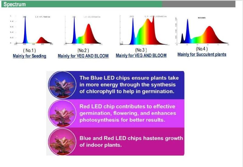 LED Strip Grow Light Full Spectrum Grow Light Strip 2835 Chip LED 2m Per Reel for Vertical Farming LED Grow Lights