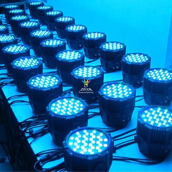 LED PAR 54X3w RGBW Stage Waterproof Outdoor Light