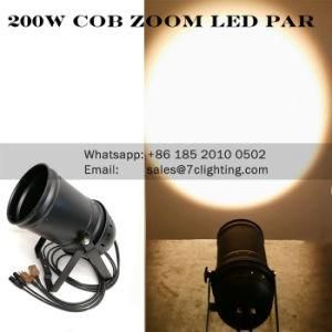 Front Stage Light 200W COB Zoom LED PAR Light Studio