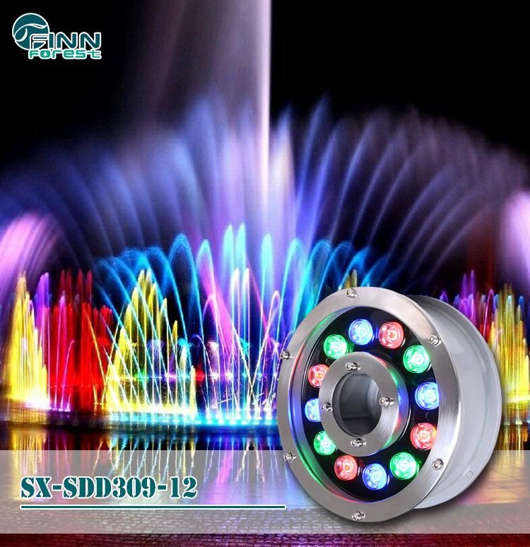 IP68 Stainless Steel Underwater Light Fountain LED