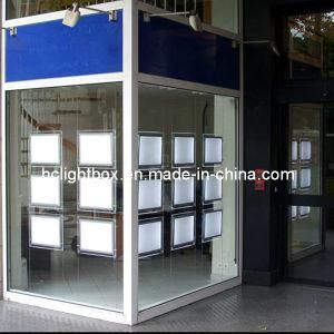 LED Display A4 LED Acrylic Display Shop Window Sign Acrylic Ceiling Light Box Hainging Display Real Estate Display