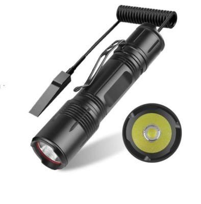 Outdoor High Waterproof Camping Energy Portable Powerful Tactical Super Bright Torch USB Rechargeable LED Flashlight