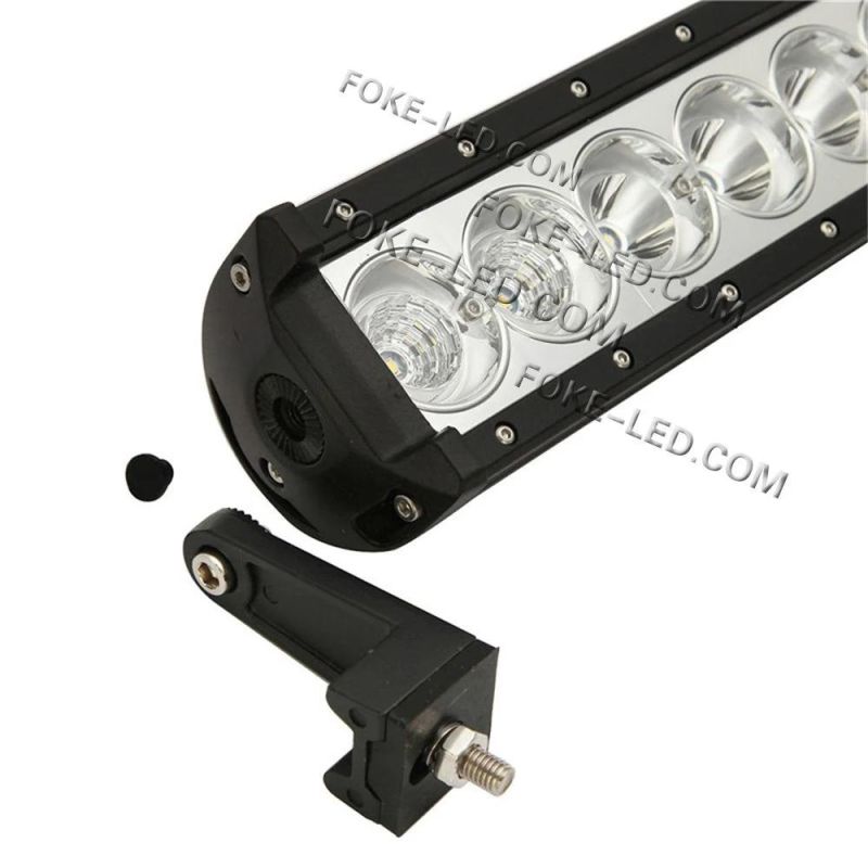 Black Series UTV ATV 4X4 Light Bar 20W-320W Work LED Single Row LED Driving Light Bar off Road LED Light Bar