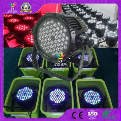 Outdoor Waterproof DMX Light 54X3w LED PAR Can