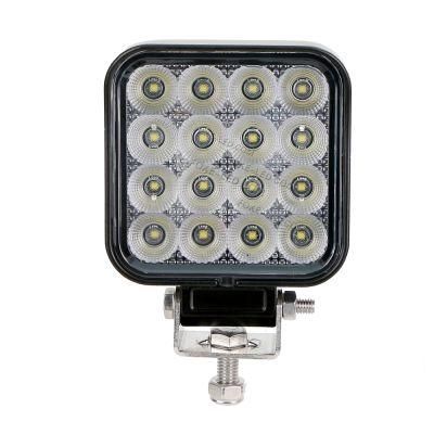 New Updated 3.3 Inch 48W Square Flood/Spot LED Auto Working Light