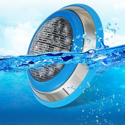 RGB LED Swimming Pool Light 12V 18W Stainless Steel Pool Light LED Underwater Light for Swimming Pool