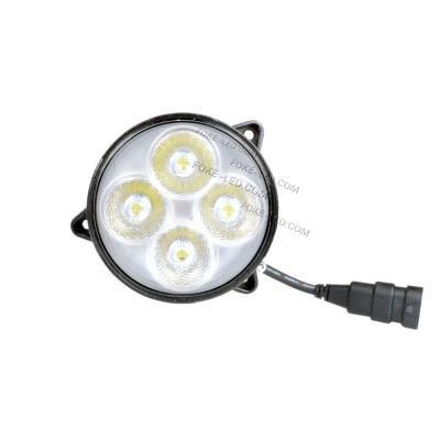 3.7 Inch 40W Round Agricultural OEM Replacement LED Tractor Work Light