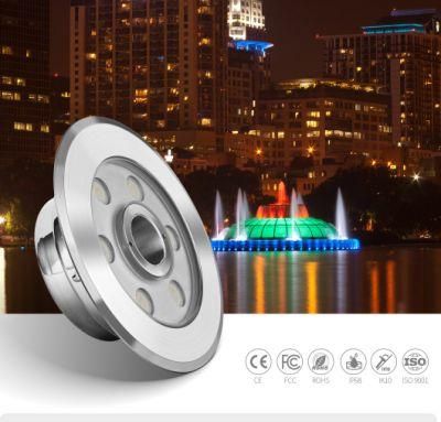 DMX Submersible IP68 Waterproof LED Ring Fountain Lights