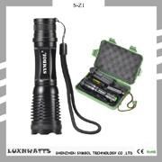 High Power Rechargeable Flashlight