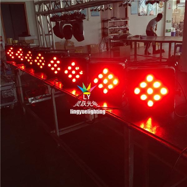 9X15W RGBW 5in1 Battery Operated LED PAR Can Light