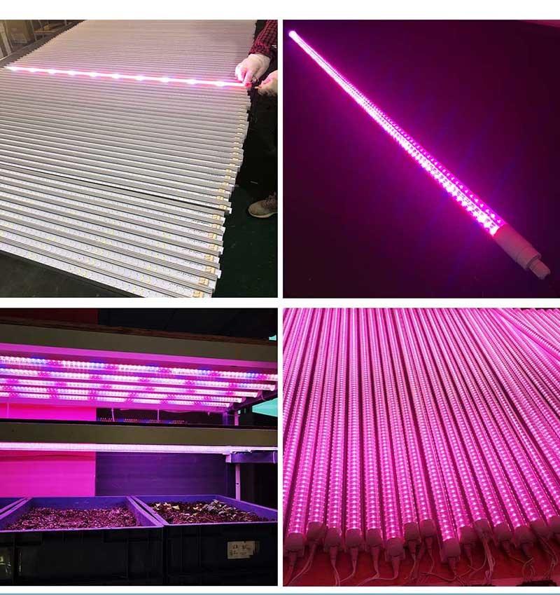 Full Spectrum Waterproof T8 LED Grow Tube Light 9W 13W 18W 26W