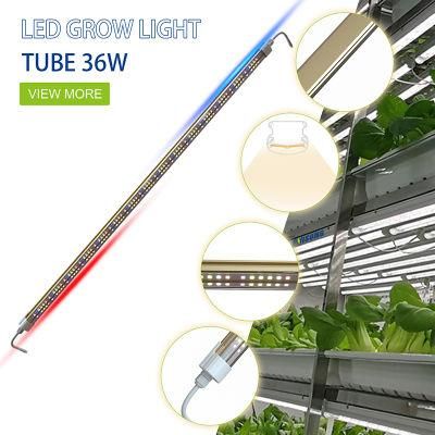 IP65 Waterproof T8 Tube LED Grow Bar Light for Seeding/Veg Indoor Plant Commercial Project Supply Cloning and Seeding Stage Use