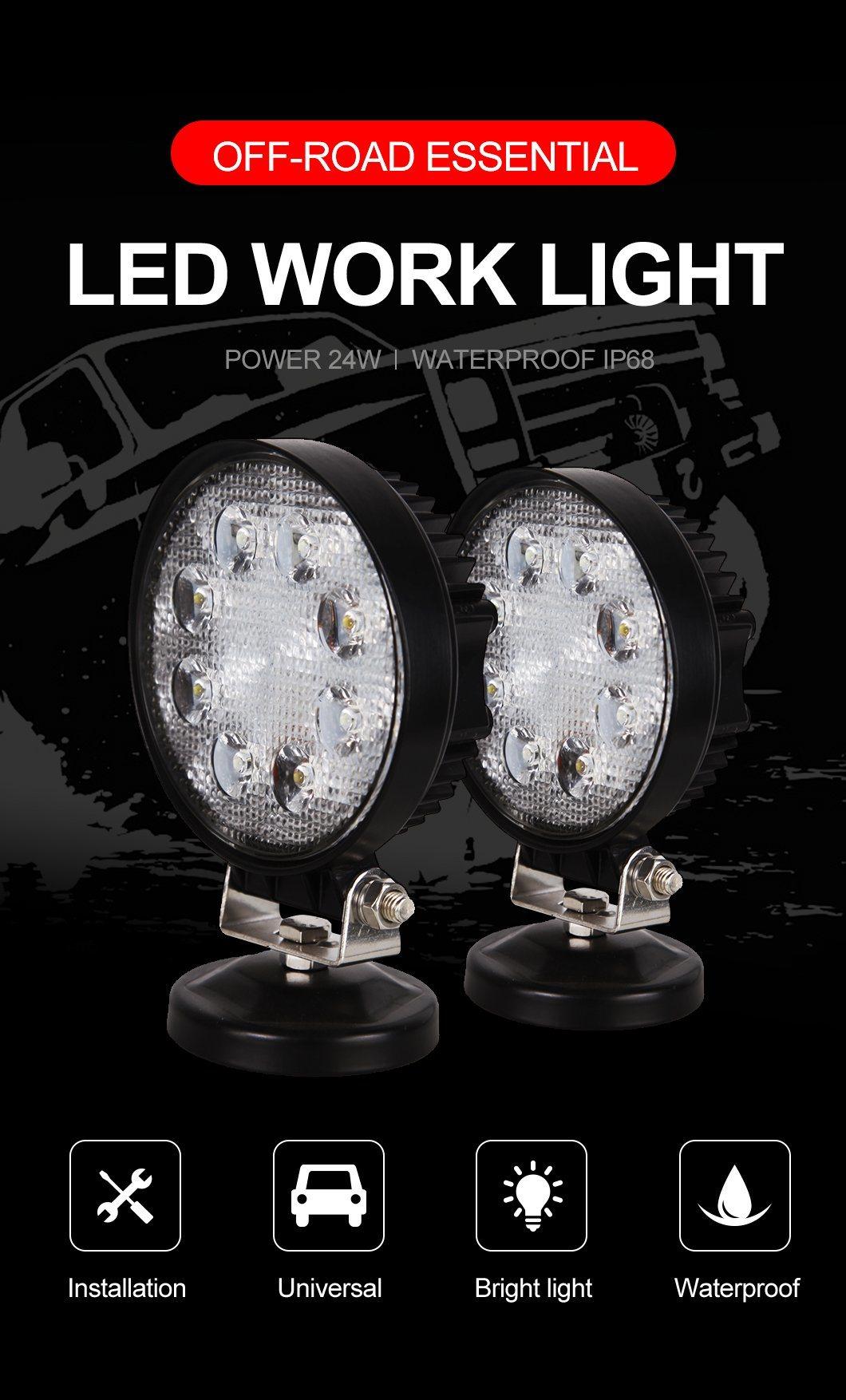 10-30V LED Work Light High Power High Brightness Flood LED Work Lamp