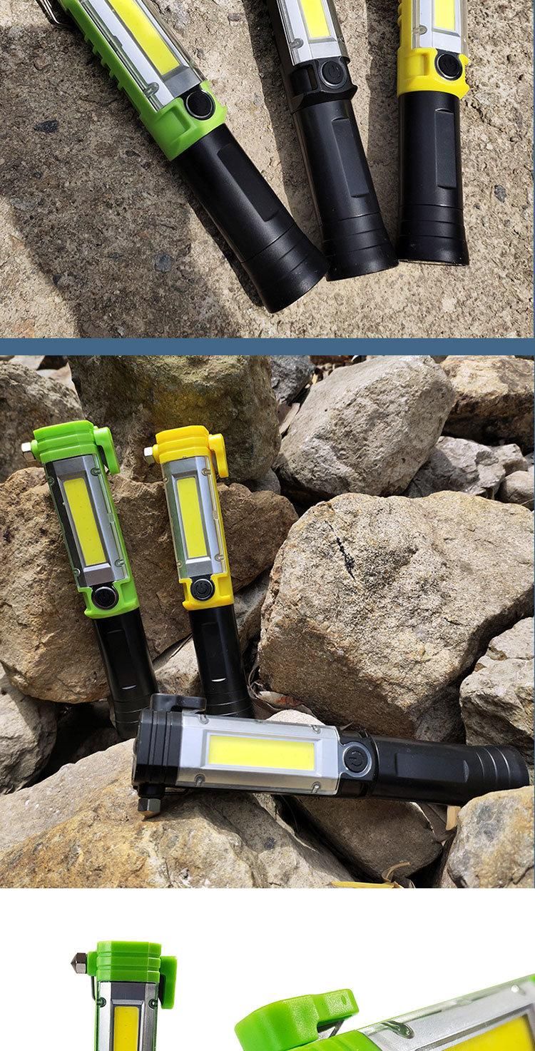 3W Portable Adjustable Handheld High Lumen Super Bright Magnetic Work Light COB LED Work Lamp