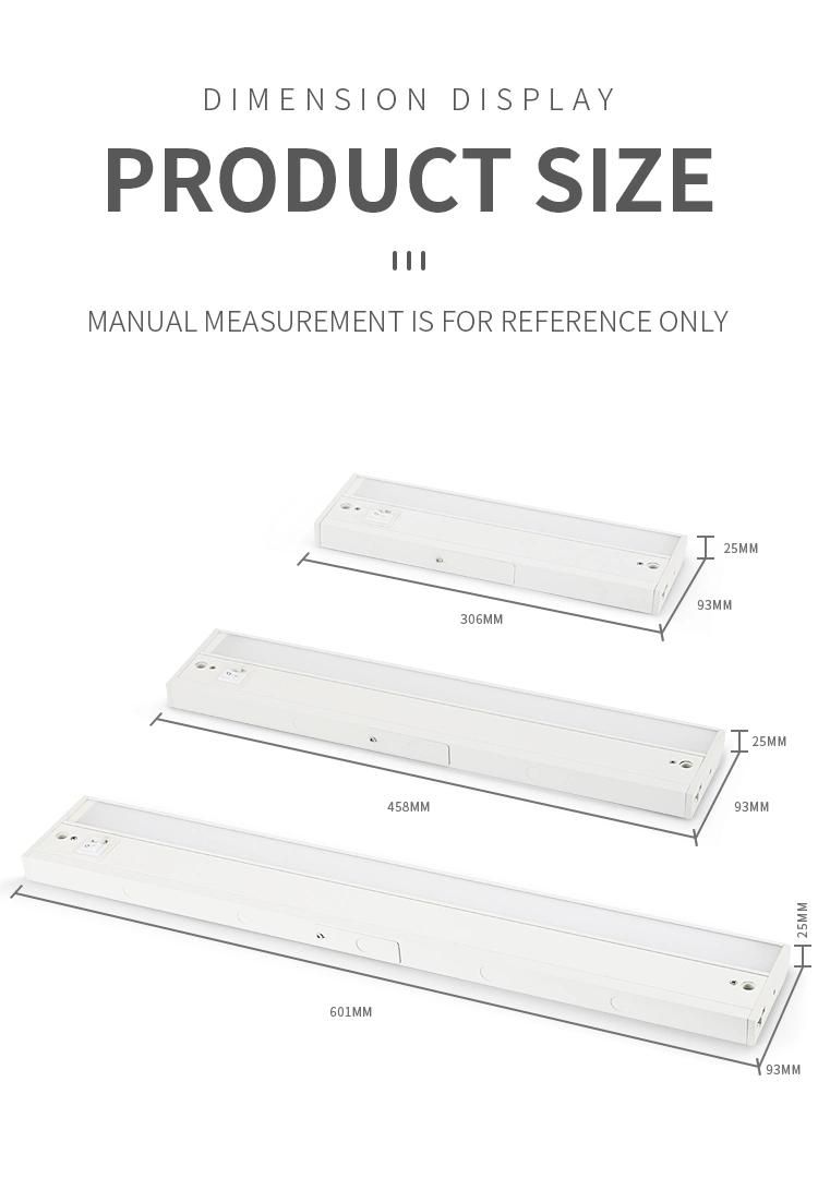 Aluminium Profile LED Wardrobe Light Under Cabinet Lighting