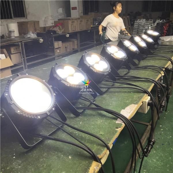 Stage Lighting 4X50W Waterproof Warm White Outdoor LED PAR