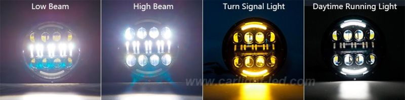 7" LED Headlight for Jeep Wrangler DRL High Low Beam