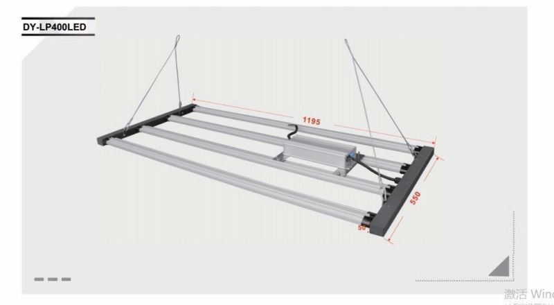 IP54 LED Growing Light 4 Line 60W LED Grow Light