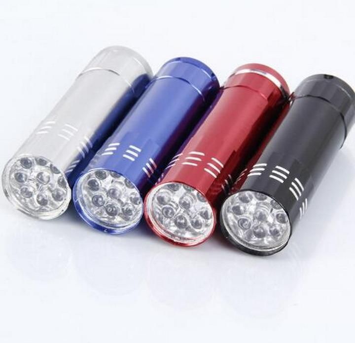 Aluminum Alloy Mini LED Torch with Customized Logo