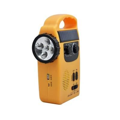 Goldmore10 Multifunctional 8+5LED Emergency Torch Light with FM Am Radio