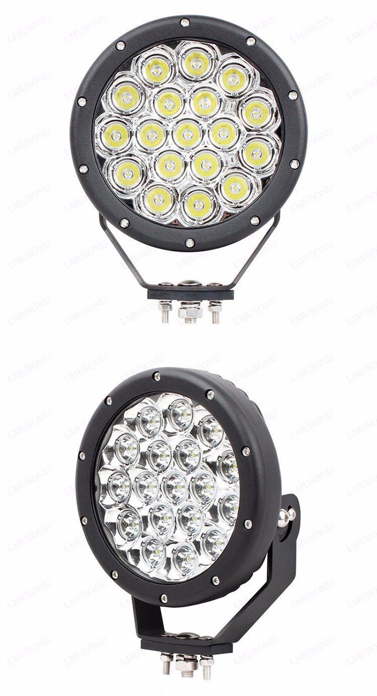 7 Inch CREE LED Car LED Auxiliary Work Light 90W