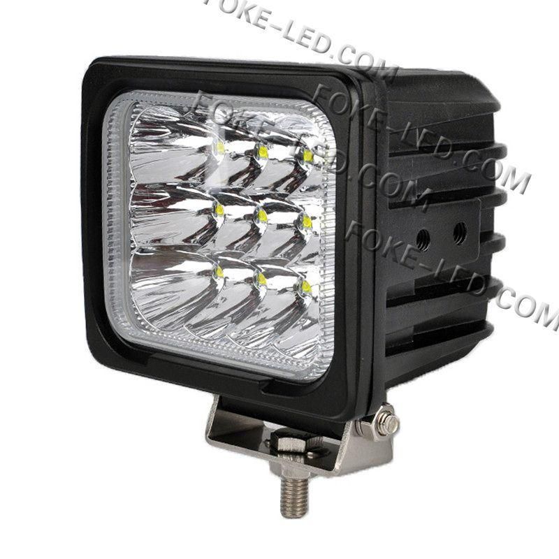 High Power 60W CREE LEDs Flood Beam 5 Inch Square LED Work Light