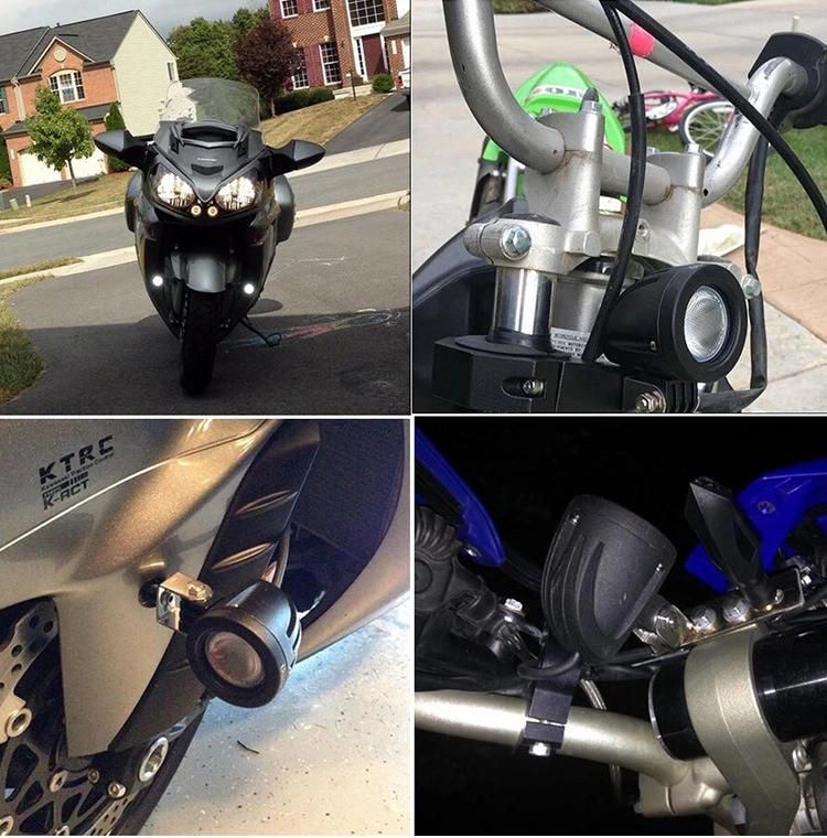 10W 12V 24V 1000lm 2inch LED Bicycle Motorcycle Light Epistar 3030 CREE Offroad 4X4 Auxiliares Auto Moto Alta Baja Faro LED