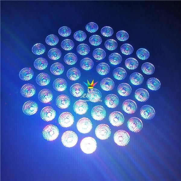 54PCS 3W RGB LED PAR 64 Stage Light for Wedding