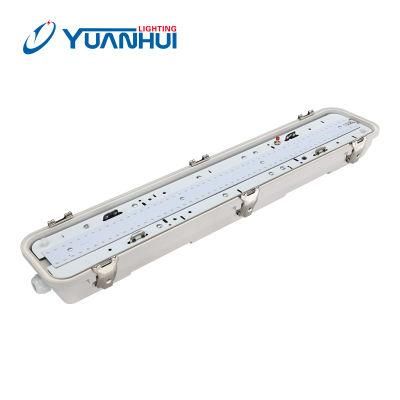 SAA IP66 Dimmable Sensor Tri-Proof Light Fitting LED Waterproof Batten Light, GRP Housing+PC, LED Waterproof Light