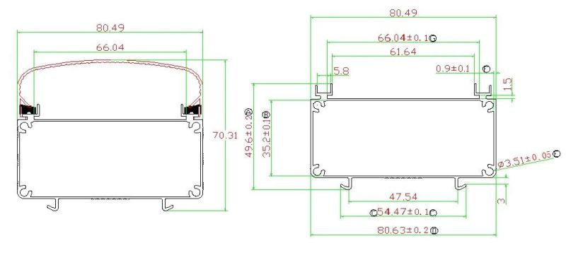 Indoor 4FT 8FT 36watt 60watt 4FT 8FT Waterproof IP65 LED Light