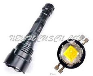 High Power Ssc P7-900l LED Flashlight 2*18650 (YA0004)