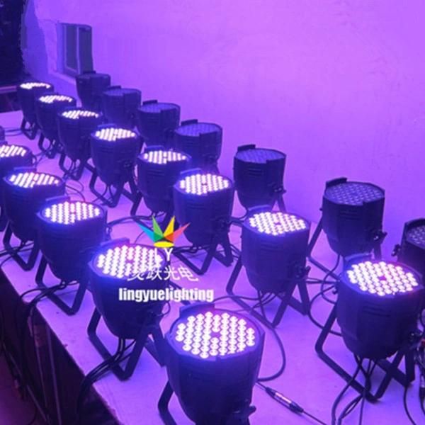 DMX DJ Full Color RGB 3W DJ PAR Light 54 LED