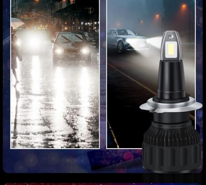New F1 COB LED Car Headlights Bulbs Focos LED Premium H1 H3 H4 H7 9005 9006 H11 Super Bright LED Headlight Bulbs LED Auto Lamps