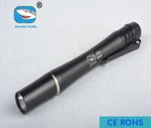 Pen LED Flashlight High Light Mini Torch (SS-5049)