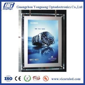 14mm thickness Double Side Transparent Acrylic LED Light Box