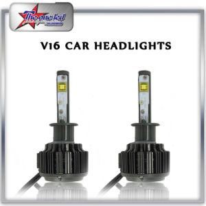 Manufacture of LED Headlight for Universal Car, H4 Headlamp Single and Dual Beam LED Headlight with Fan