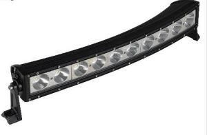 Factory Price IP67 100W Curved Light Bar Single Row