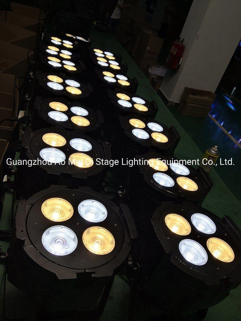 Guangzhou 4PCS 50W LED Stage COB PAR Lighting Warm White