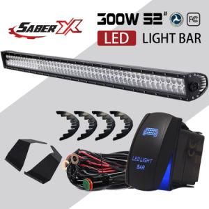 52 Inch 300W LED Offroad Light Bar Drving Lamp with Windshield Mounting Bracket