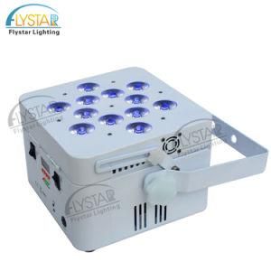 12*18W RGBWA Wireless DMX Mobile LED PAR Light