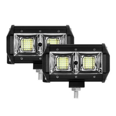 12V 24V 5inch 96W Flood Lamp Car LED Work Light for Car SUV off Road for Jeep Truck Boat