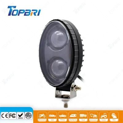 10-80V CREE 10W Spot Warning LED Work Lights for Forklift Auto