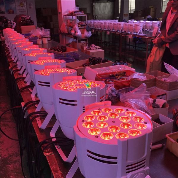 DMX512 Indoor 18X10W 4in1 RGBW LED PAR