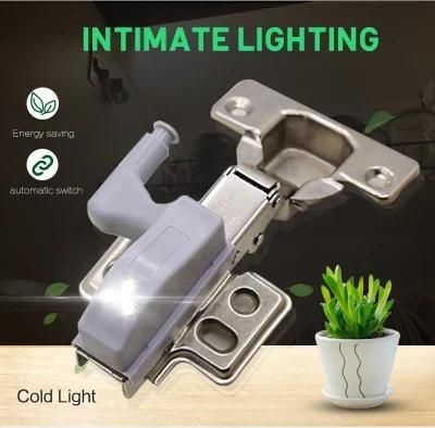 LED Under Cabinet Light Universal Wardrobe Light Sensor LED Armario Inner Hinge Lamp for Cupboard Closet Kitchen